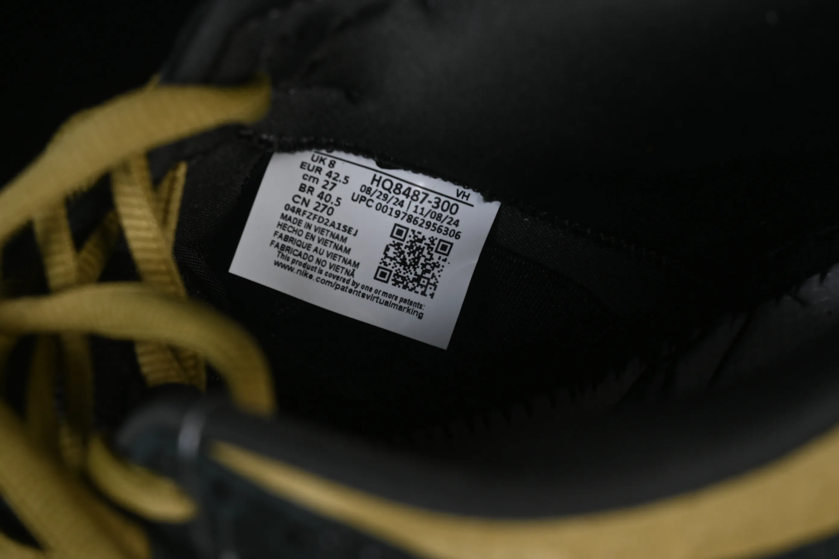 All categories Nk SB Dunk Series Nk SB Dunk Low low-top sneakers C version Supreme x Nike Dunk SB Dunk Low joint brown and yellow low-top casual skateboard shoes HQ8487-300
